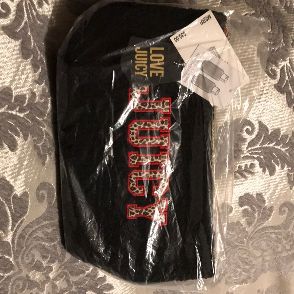 Black Sherpa Juicy Couture Travel Bag!!NWT!!!